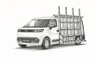 Glasgestelltyp 5 - Maxus e-Deliver 5 2025-