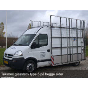 Type de porte-vitre 5+5 - Opel Movano L3H3 2021-