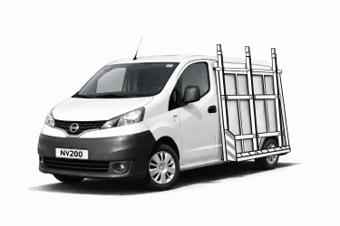 Glasgestelltyp 5 - Nissan NV200 (2009-2021) 