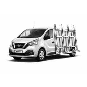 Glasgestelltyp 5+5 - Nissan NV300 L1H1 (2016-2021)