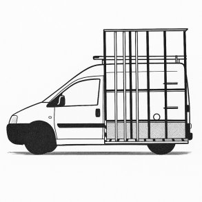 Glass rack type 5 - Citron Jumpy L2 2016-