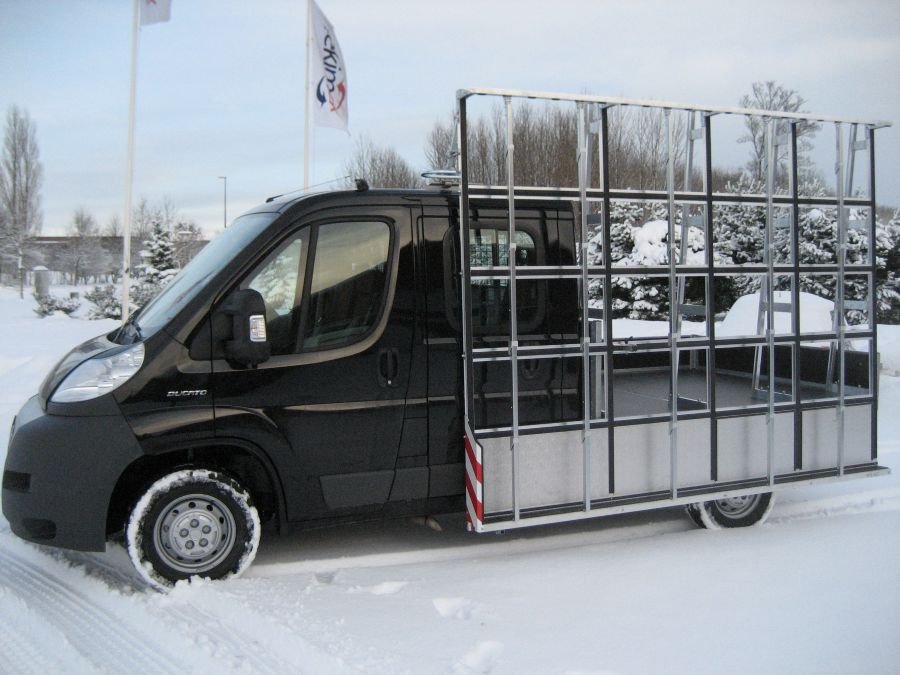 Glasstativ type 5.1 - Opel Movano Chassis Cab L3H3 2010- 